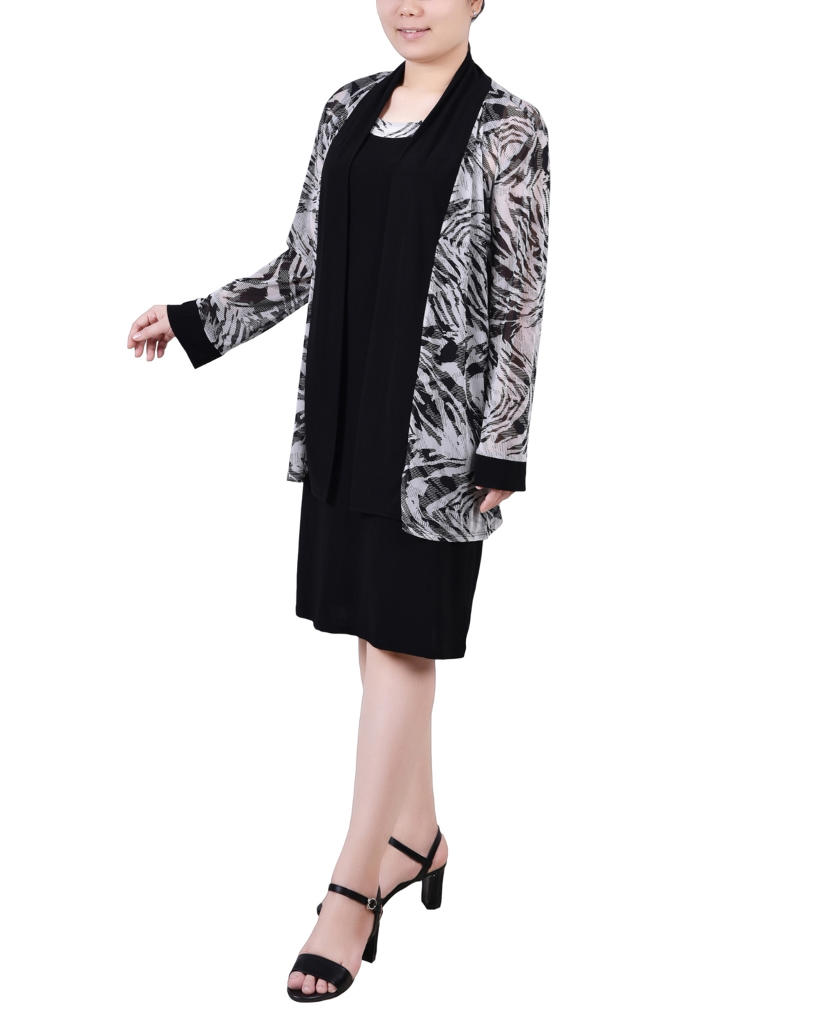 Ny Collection Women's Two Piece Dress Set