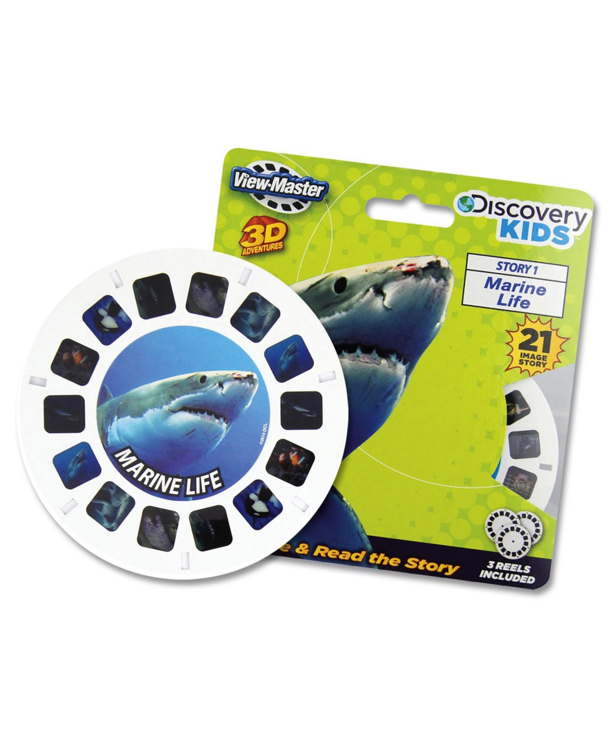 Schylling View-Master & Discovery Kids Reels With Bonus Marine Life Set - 5 Pieces