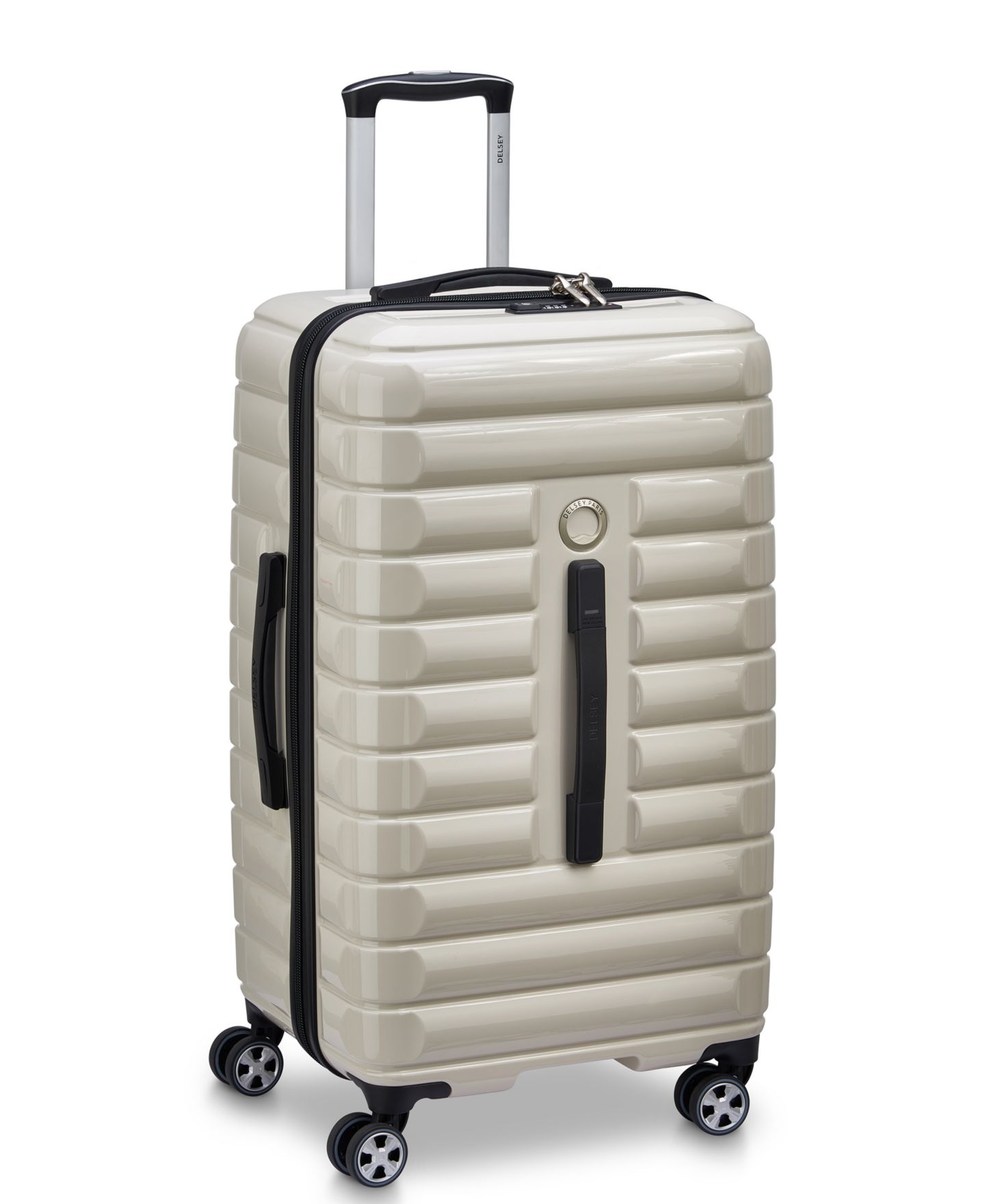 Чемодан Delsey Paris Delsey Shadow 5.0 Trunk 27" Spinner Luggage, цвет: Латте — фото 3