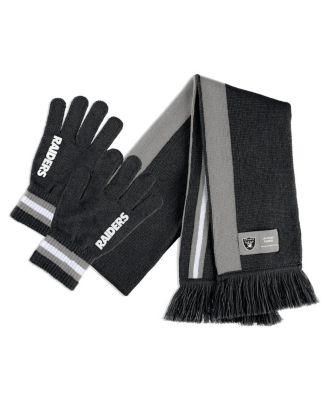 Women's Las Vegas Raiders Scarf and Glove Set