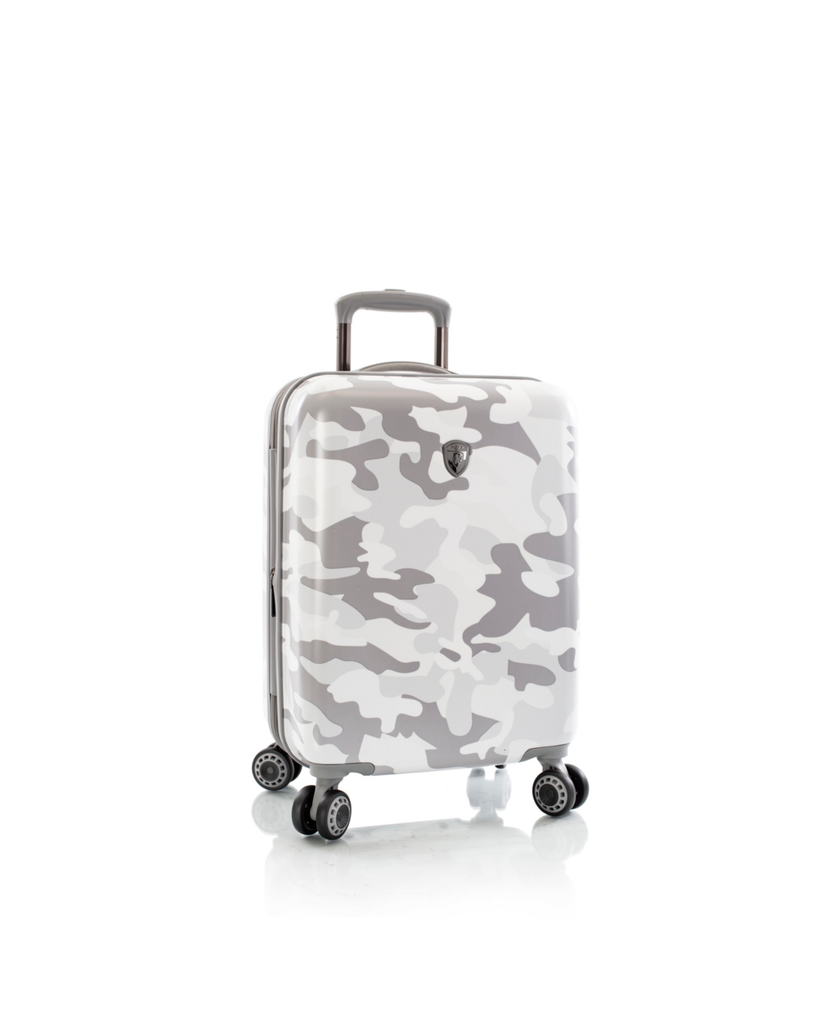 Fashion 21" Hardside Carry-On Spinner Luggage - White Camo
