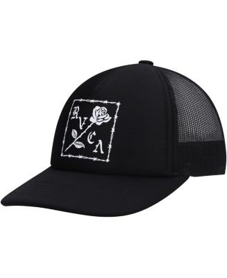 RVCA Men's Black Hilo Trucker Snapback Hat - Macy's