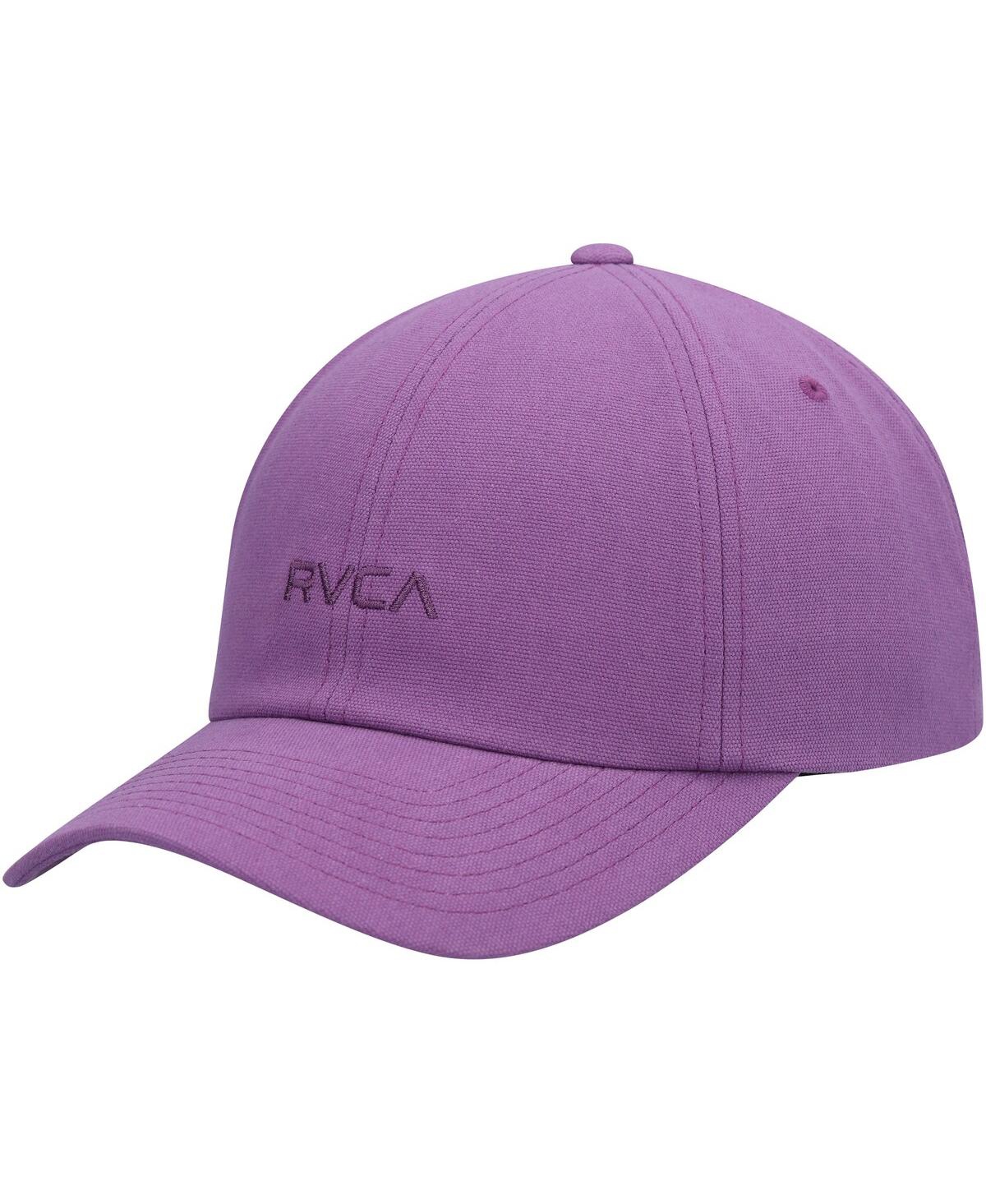 Rvca Men's  Purple Ptc Clipback Adjustable Hat