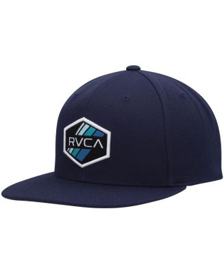RVCA Island Hex Snapback Hat Duck Blue main image 1