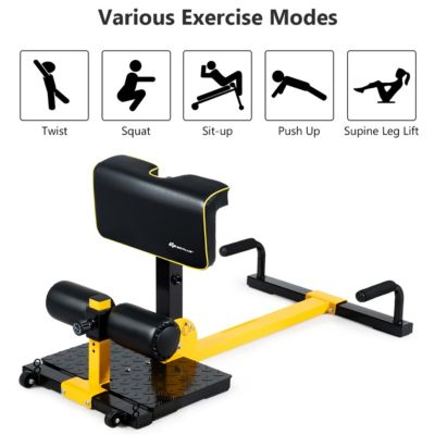 8-in-1 Multifunctional Squat Machine Deep Squat Home Gym Fitness Equipment