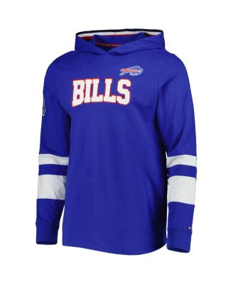Men's Royal, White Buffalo Bills Alex Long Sleeve Hoodie T-shirt