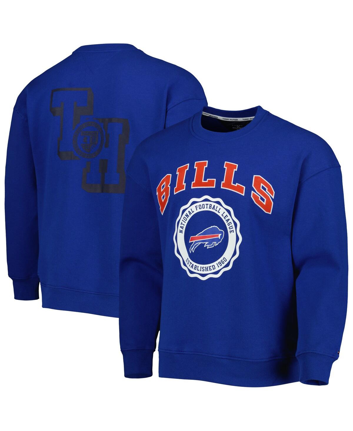 Tommy Hilfiger Men's  Royal Buffalo Bills Ronald Crew Sweatshirt