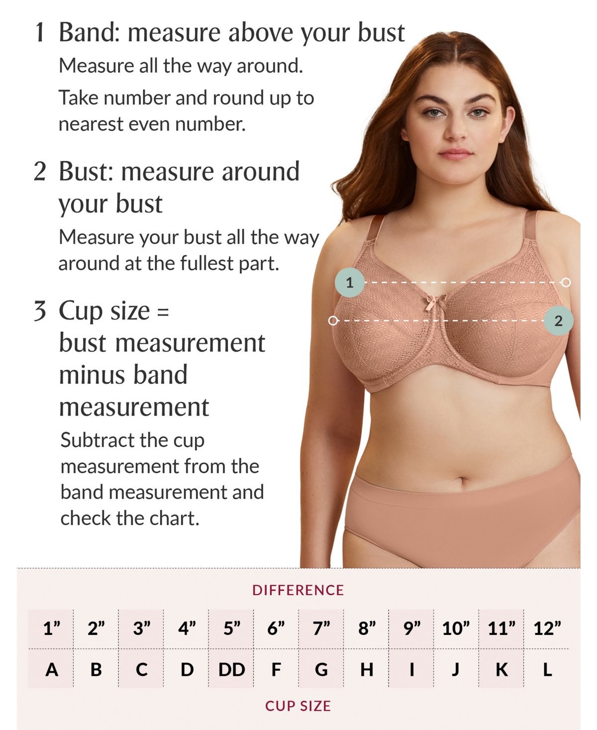 Glamorise Plus Size Full Figure Magiclift Natural Shape Support Wireless Bra