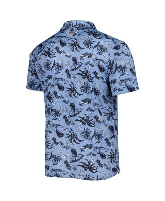 Men's Carolina Blue North Carolina Tar Heels Super Terminal Tackle Omni-Shade Polo Shirt