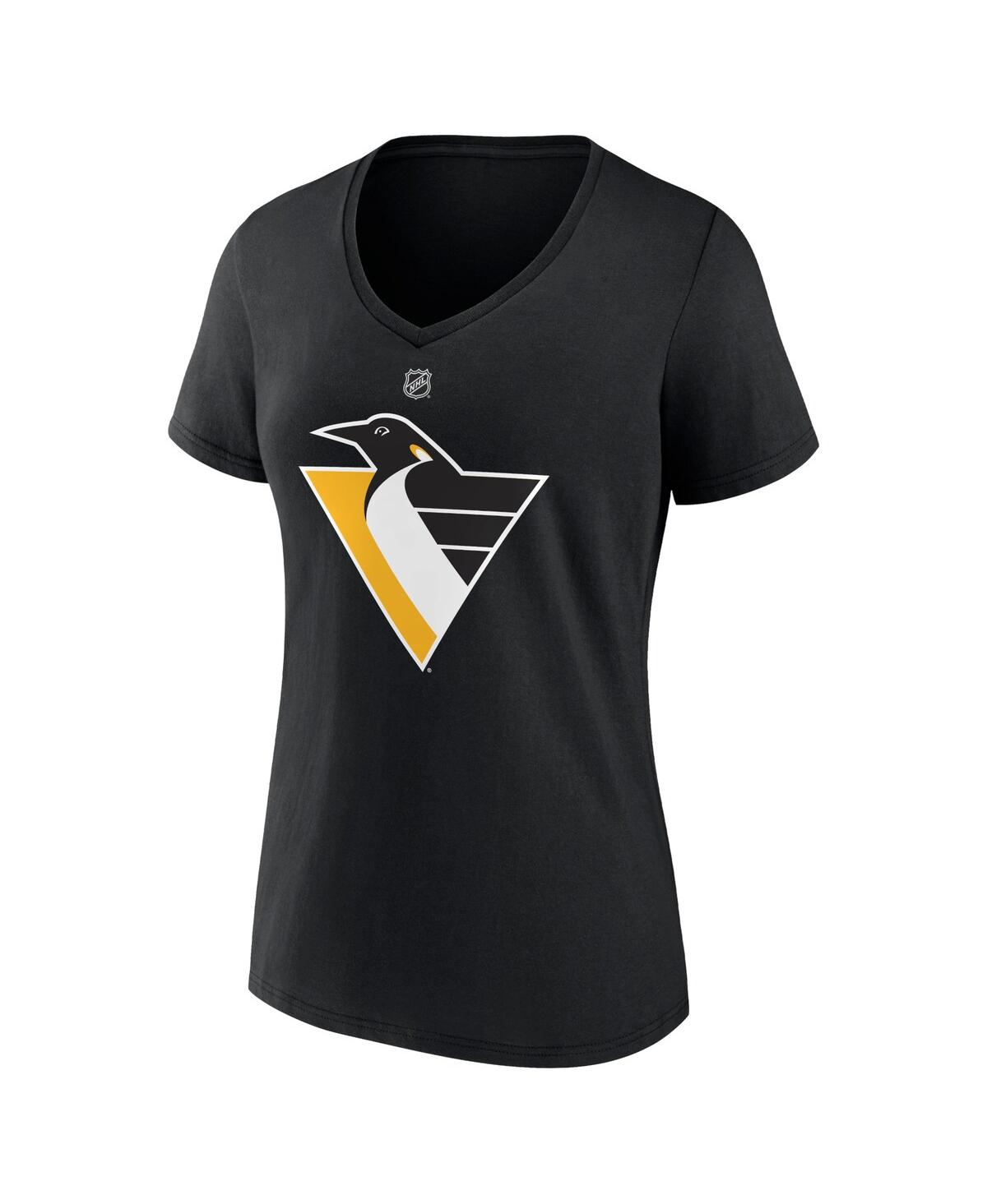 Fanatics Branded Evgeni Malkin Black Pittsburgh Penguins Special Edition 2.0 Name & Number V-neck T- In Black