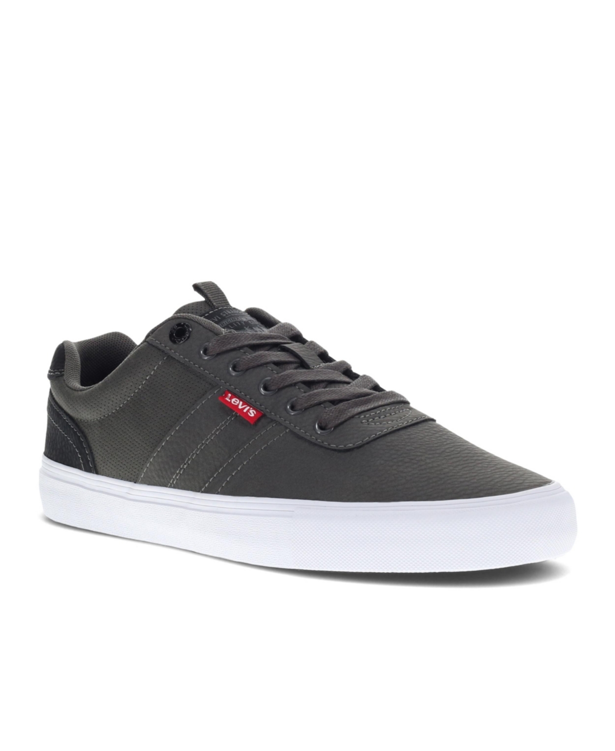 Levi's Men's Miles Wx Stacked Sneakers Men's Shoes In Charcoal/black