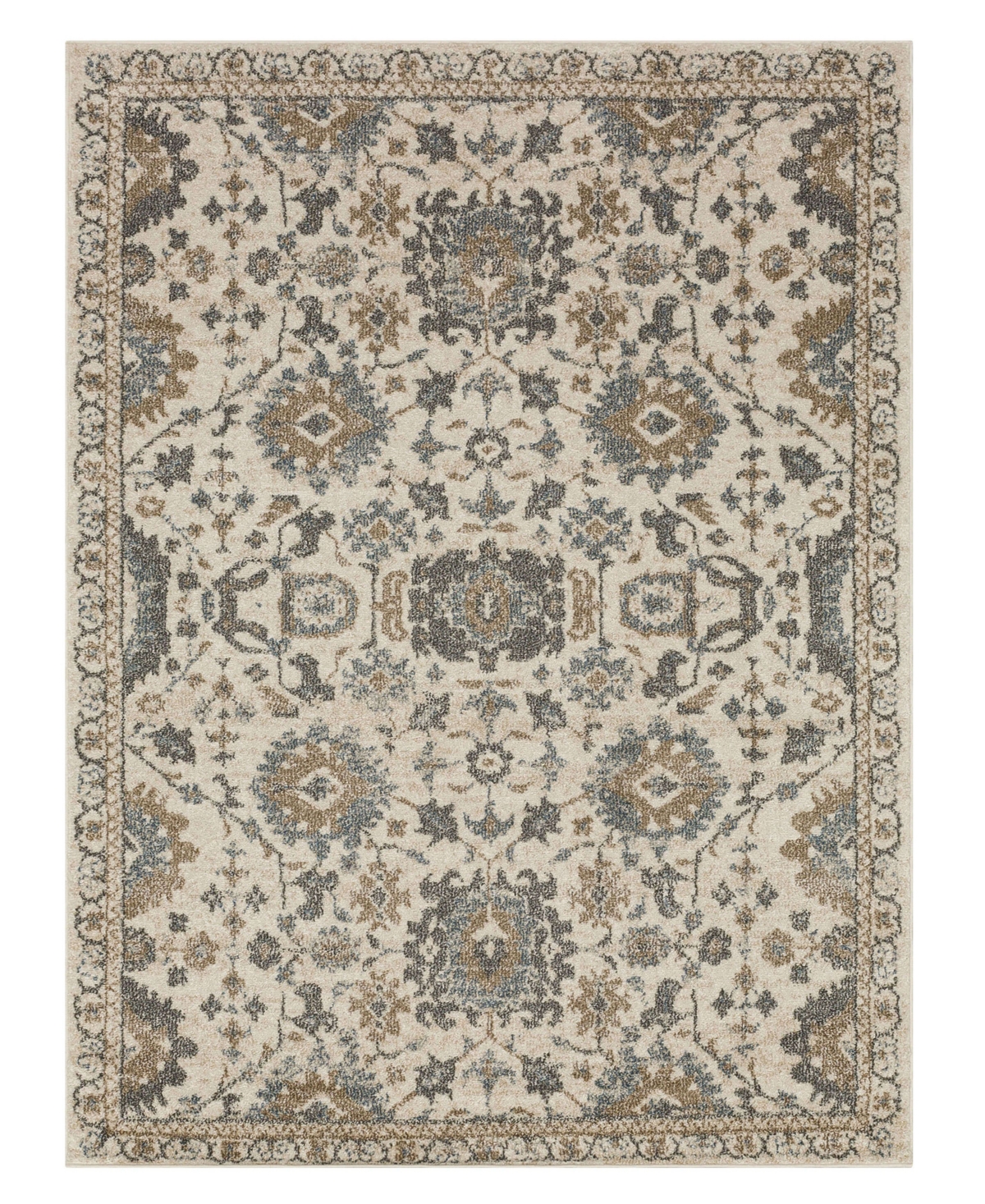 Mohawk Whimsy Glenbury 6' X 9' Area Rug In Gray