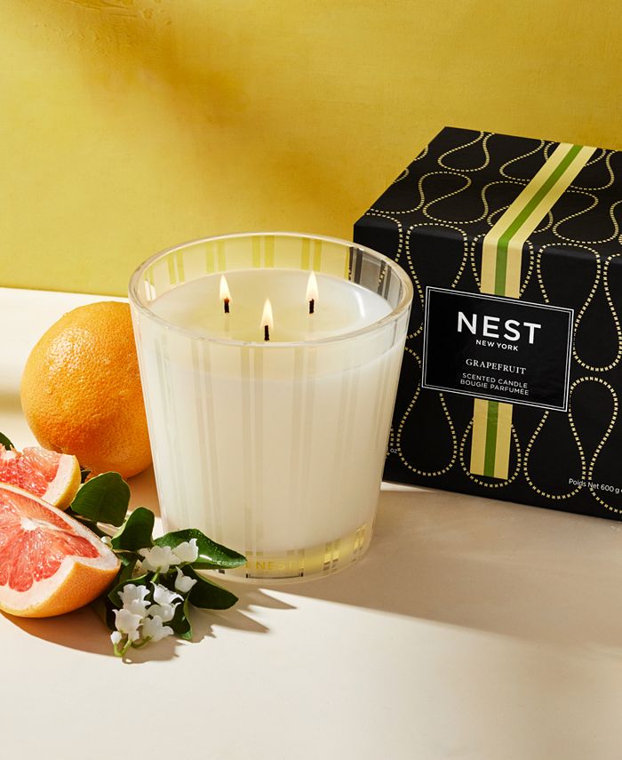 NEST New York Grapefruit 3Wick Candle, 21.1 oz. Macy's