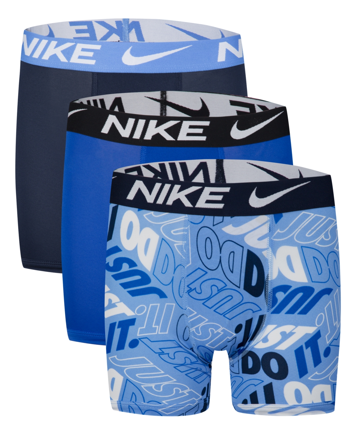 Nike Big Boys Essential Dri-fit Boxer Briefs, Pack of 3