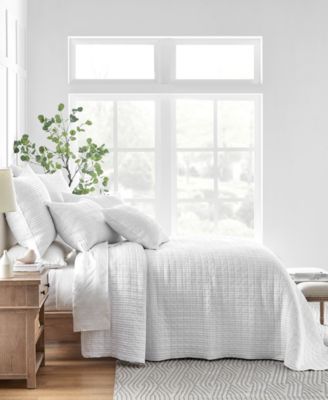 Mills Waffle Classic 3-Pc. Bedspread Set, Full