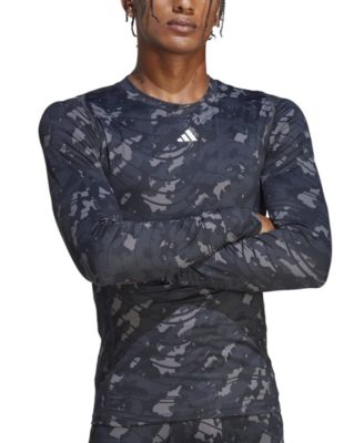 Adidas camo compression shirt online