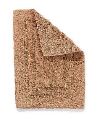 100% Cotton Reversible Bath Rug, 18" x 25"