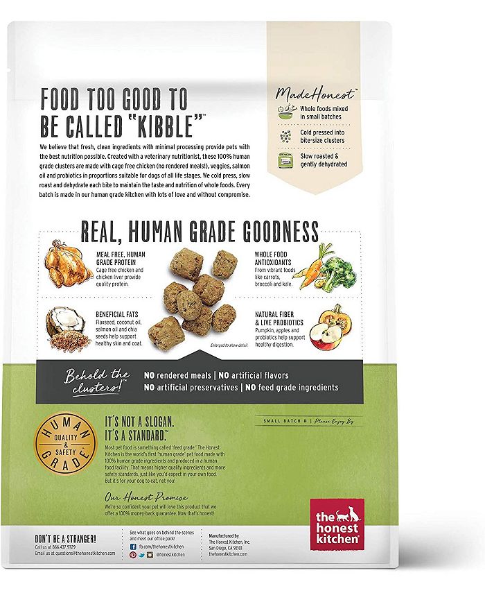 The Honest Kitchen Dog Food Wf Clstrs Chicken Case of 65 LB Macy's