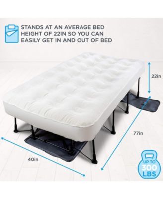 EZ-Bed, Portable Twin Air Mattress with Built In Pump