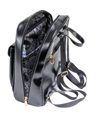 Madison Leather Business Laptop Tablet Backpack