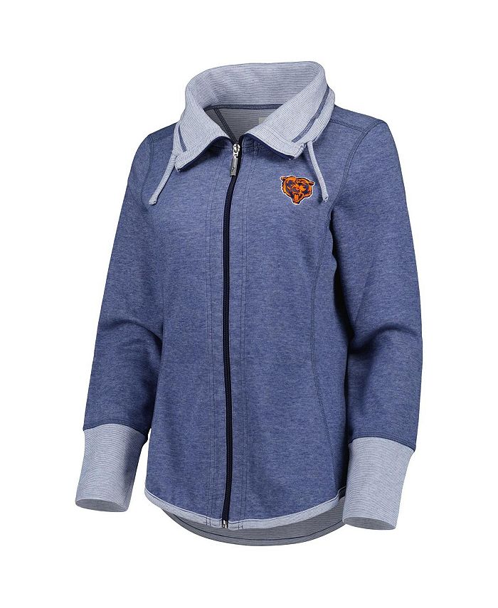 Tommy Bahama Women's Heathered Navy Chicago Bears Sport Sun Fade Full 