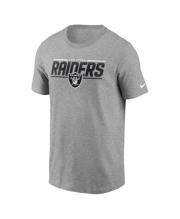 Nike Men's Heathered Gray Las Vegas Raiders Muscle Tshirt Macy's