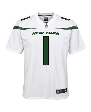 Men's Nike Ahmad Sauce Gardner White New York Jets Vapor F.U.S.E. Limited  Jersey