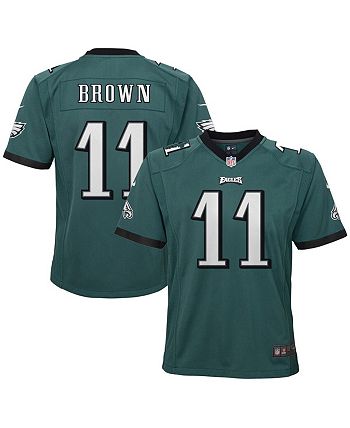 Nike Youth Nike A.J. Brown Midnight Green Philadelphia Eagles Game