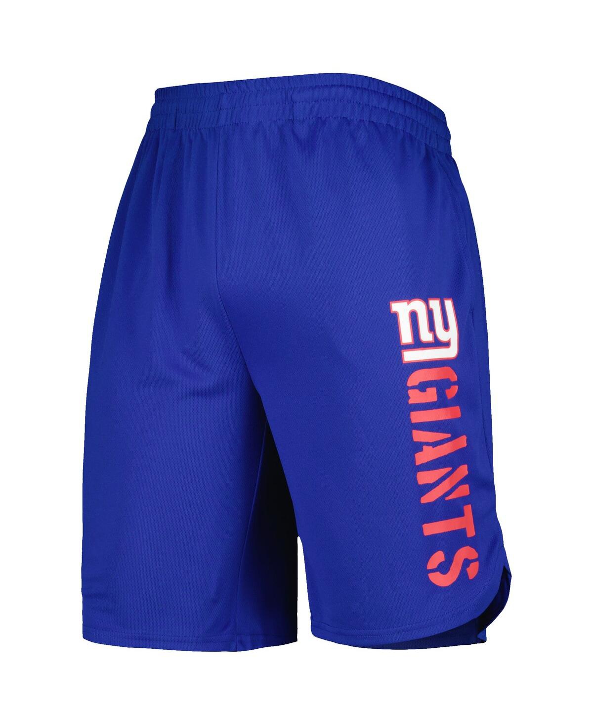 Msx By Michael Strahan Men's  Royal New York Giants Team Shorts In Royal