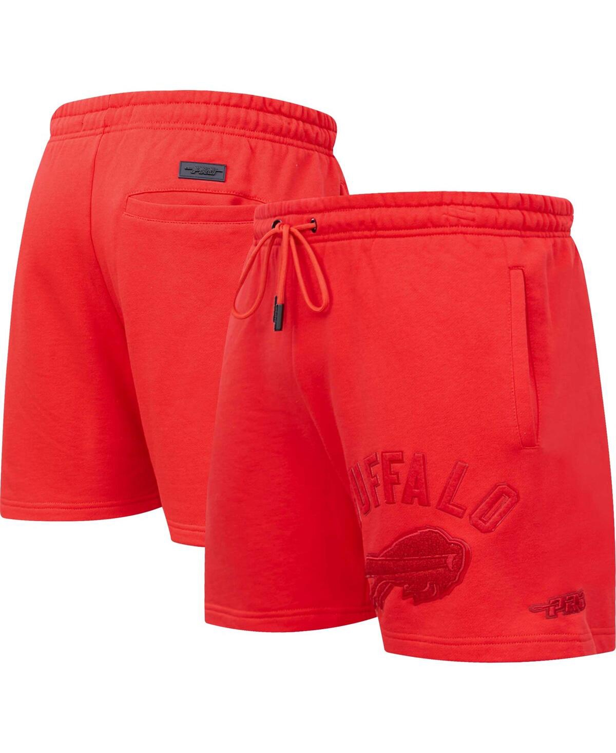 Shop Pro Standard Men's  Buffalo Bills Triple Red Shorts
