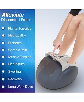 Tranqwil Foot Massager Machine with Heat, Shiatsu Massage, Kneading, and  Vibration