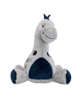 Baby Dino Blue/Gray Plush Dinosaur Stuffed Animal Toy Plushie- Spike