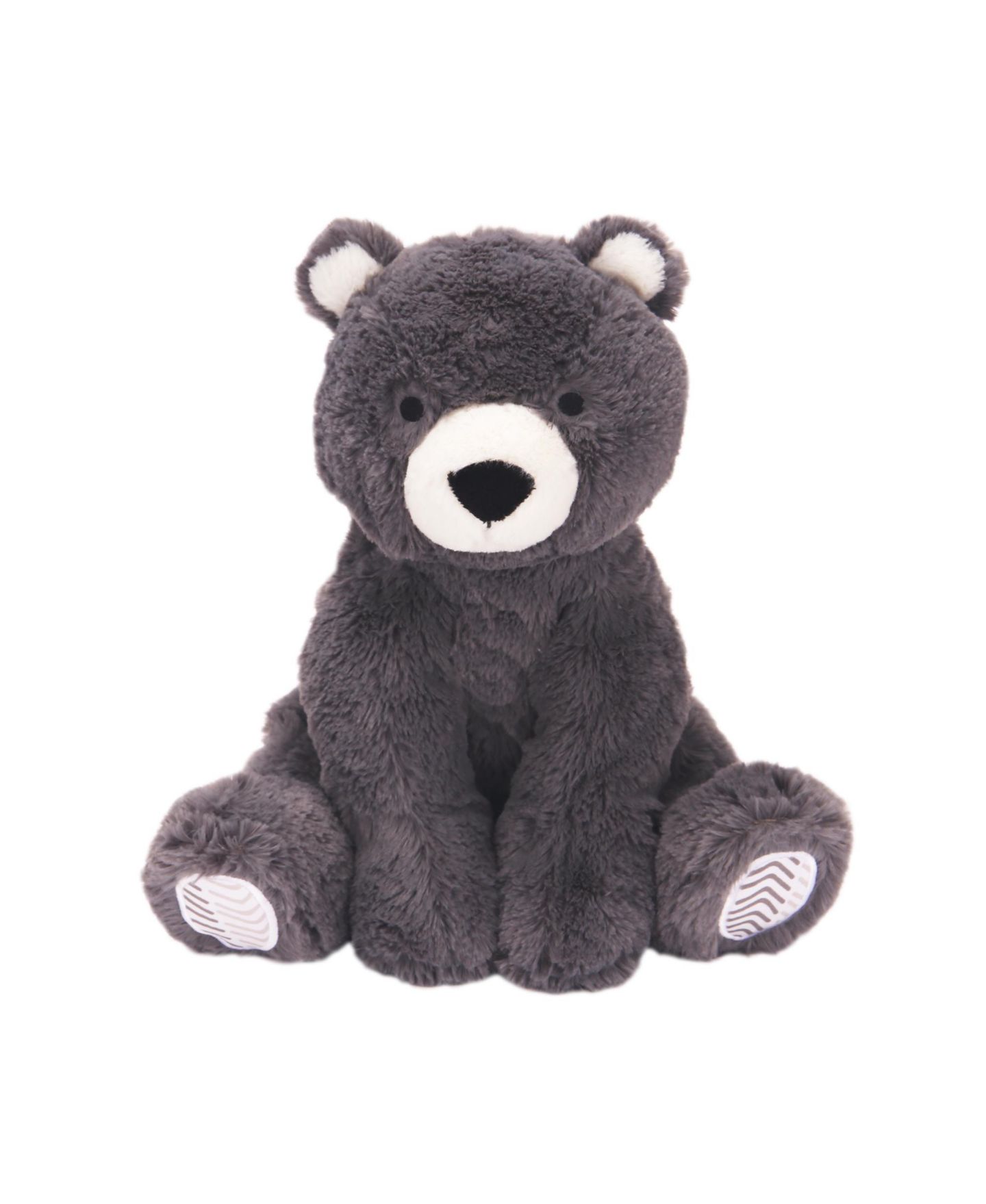 Детская мягкая игрушка Lambs & Ivy Oscar 10" Plush Bear, цвет: Серый — фото 1