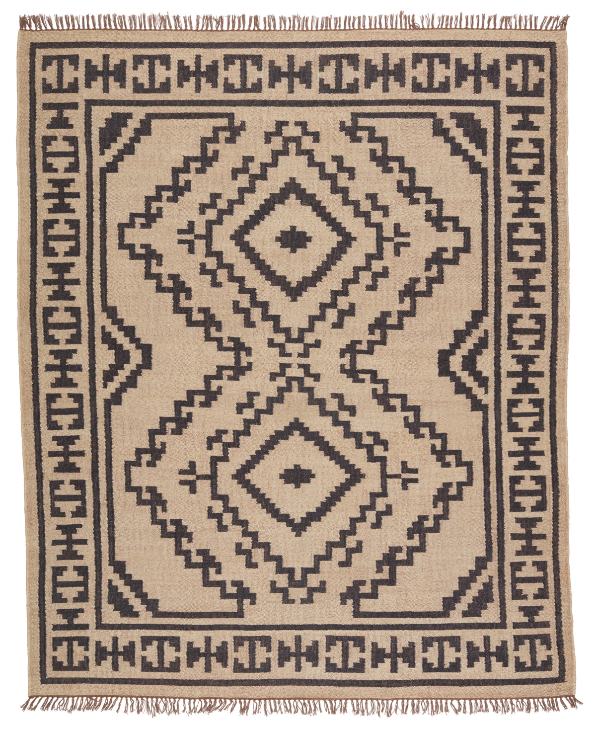Jaipur Living Bedouin BD24 8'10in x 11'9in Area Rug - Beige