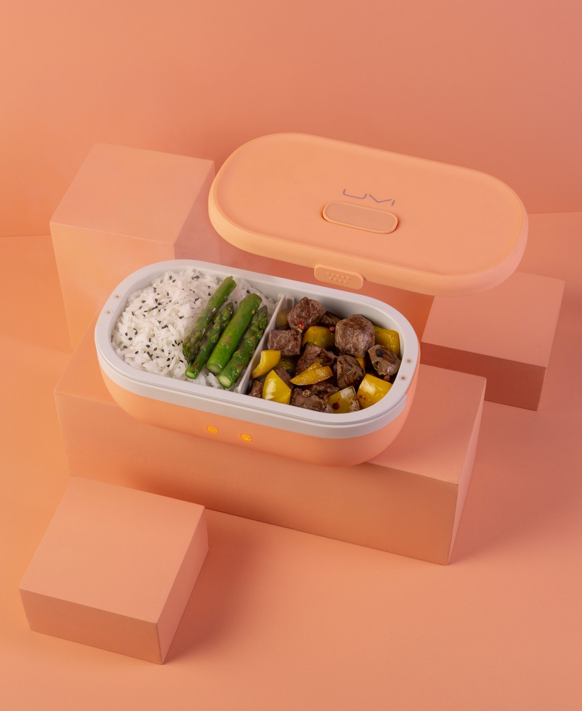 Uvi - The Self Heating Lunchbox with Uv Light For Sanitation