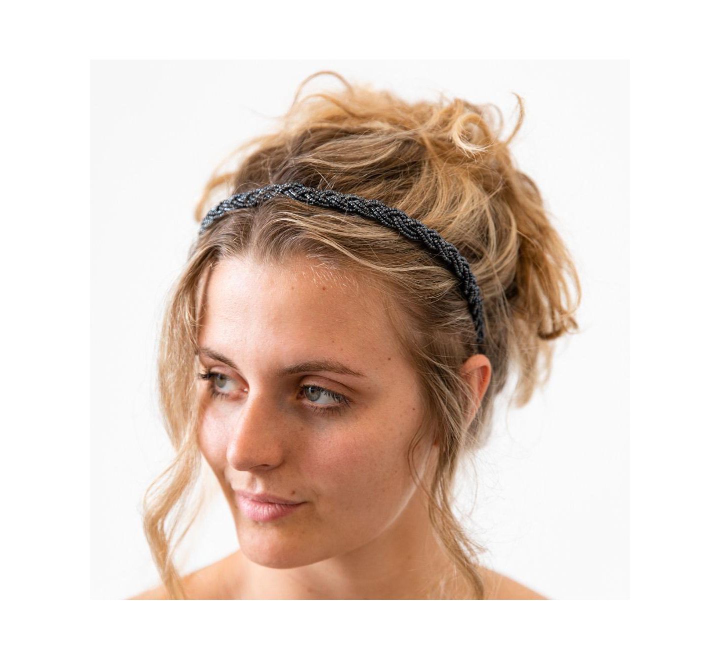 Женские аксессуары для волос Headbands of Hope Headband - Pewter Rush — фото 2