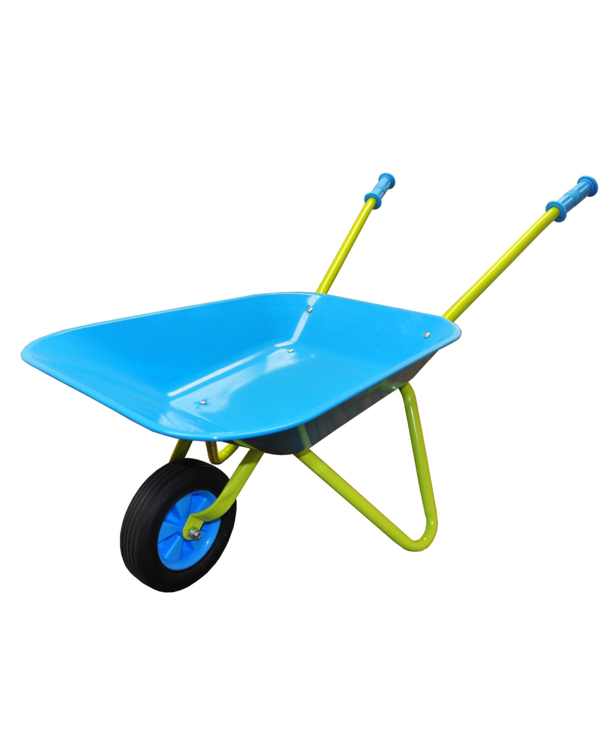 Gardening Metal Wheelbarrow - Blue