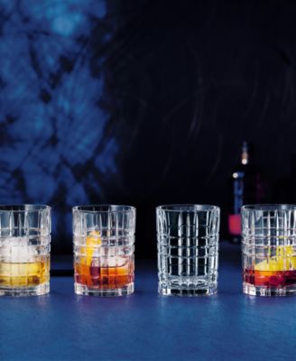 Square Whiskey Glass, Set of 4