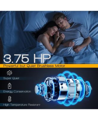 3.75HP Electric Folding Treadmill W/Auto Incline 12 Program APP Control