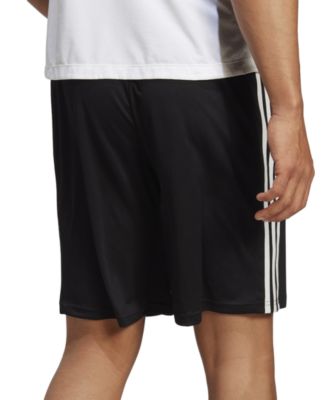 Men's Train Essentials Classic-Fit AEROREADY 3-Stripes 10 Training Shorts