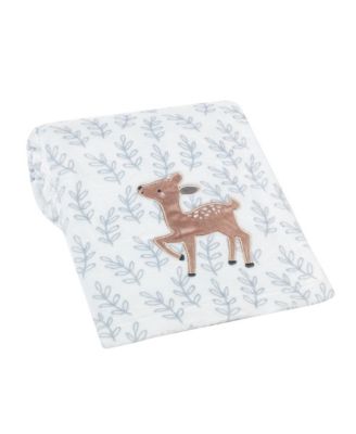 Baby Deer Park Gray Blanket