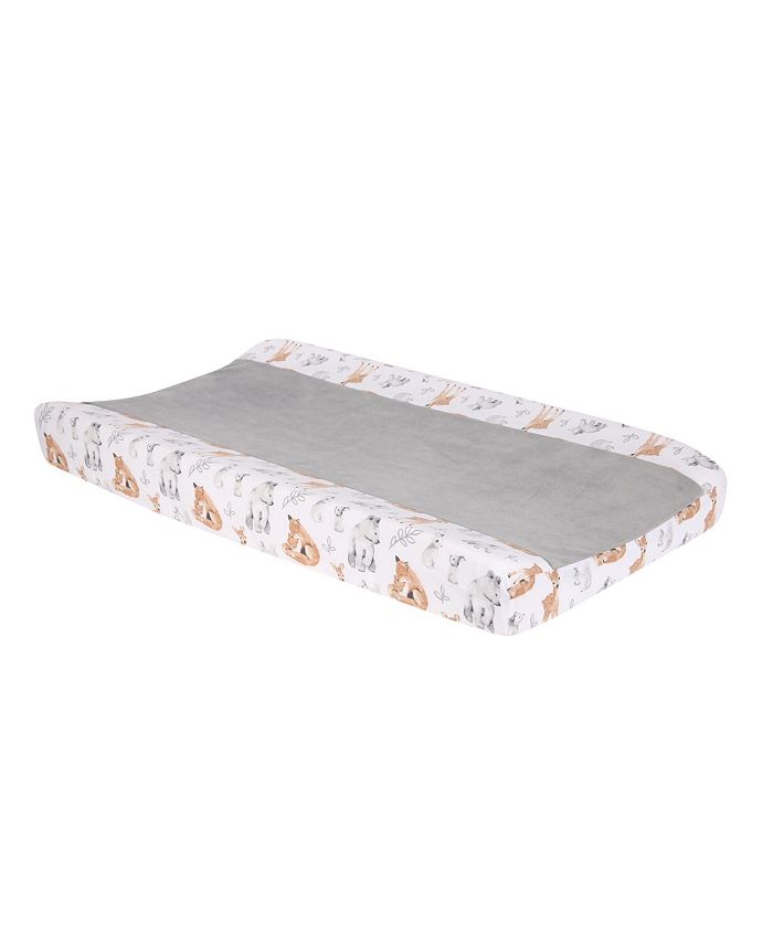 Lambs & Ivy Painted Forest White Minky Changing Pad Cover Macy's