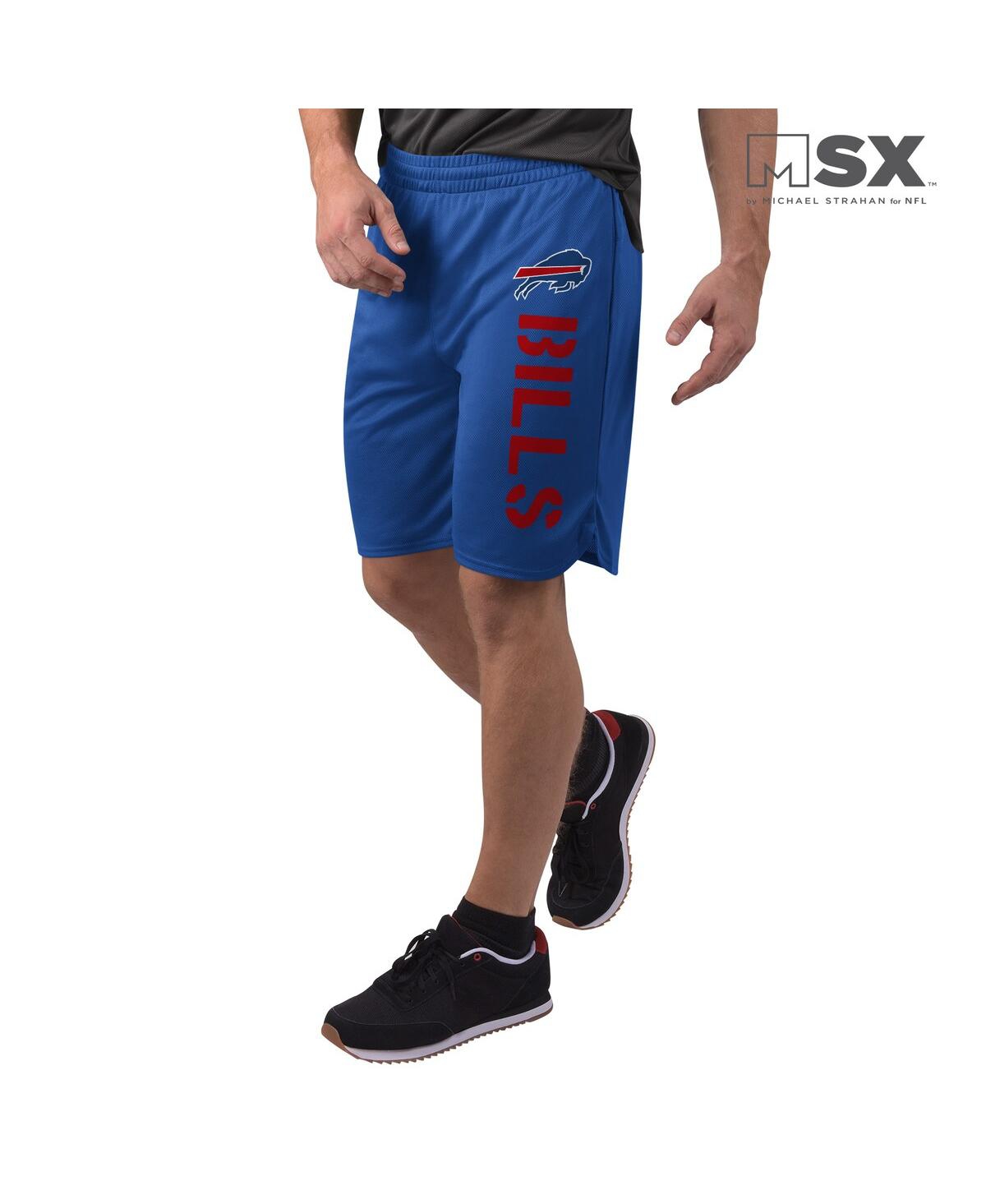 Msx By Michael Strahan Men's Royal Buffalo Bills Training Shorts In Royal