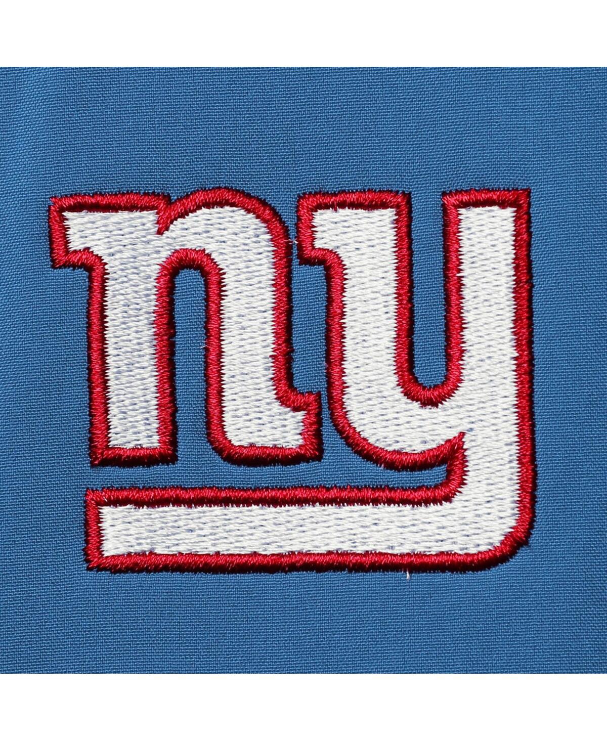 DUNBROOKE MEN'S DUNBROOKE ROYAL NEW YORK GIANTS BIG AND TALL SONOMA SOFTSHELL FULL-ZIP JACKET 