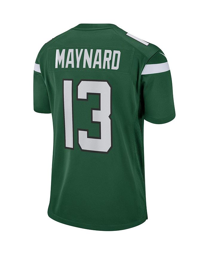 DON MAYNARD SIGNED AUTOGRAPHED NEW YORK JETS #13 GREEN STAT JERSEY JSA