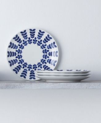 Sandefjord Set of 4 Coupe Salad Plates, 8.25"