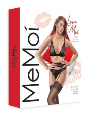 Women's Tiffany 3 Piece Garter Set