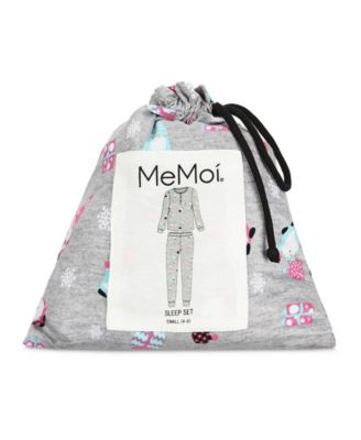 Women's Holiday Gnomes Cotton Blend 2 Piece Pajama Set