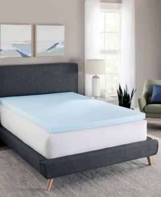 Gel-Infused 3" Memory Foam Mattress Toppers