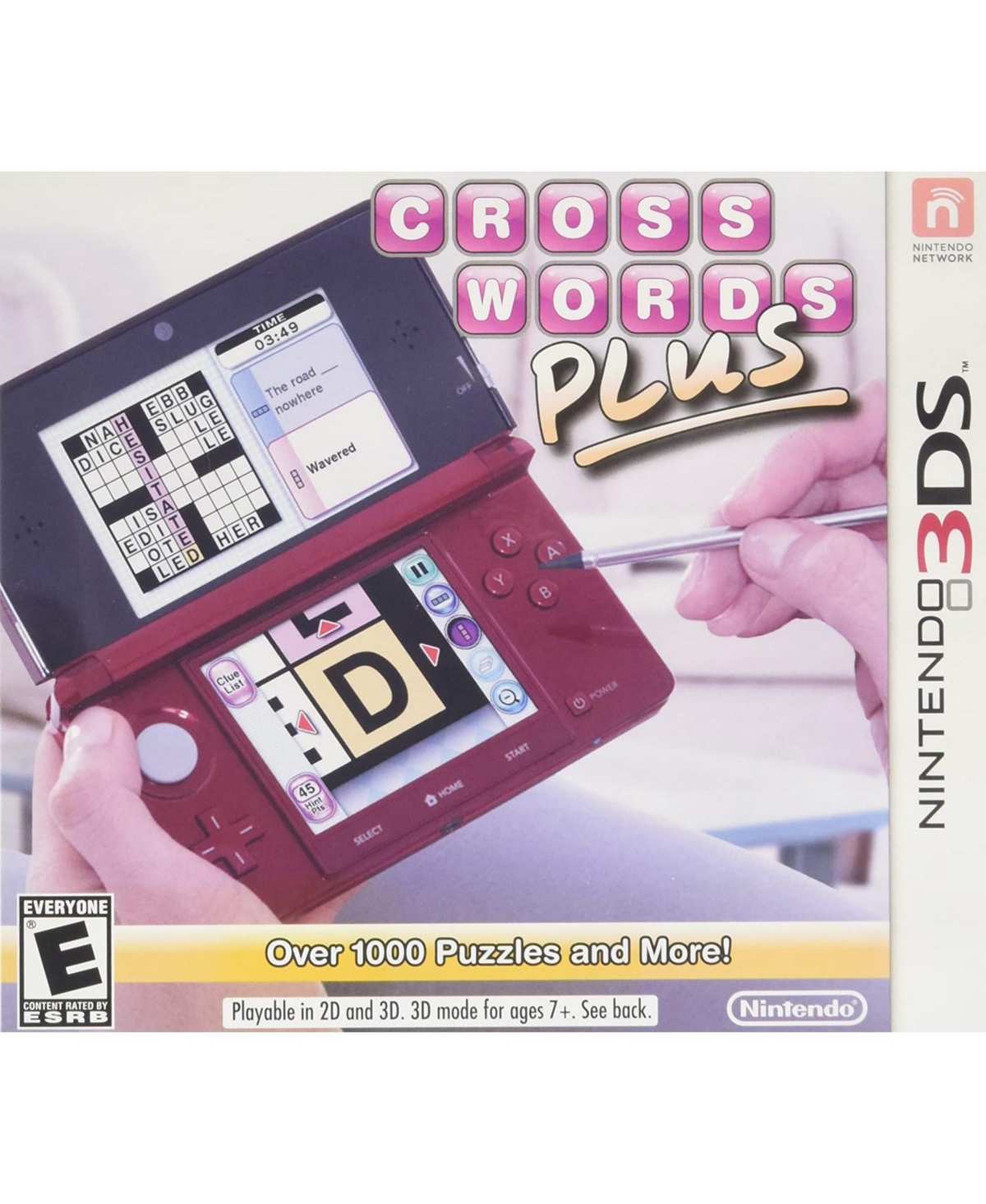 Nintendo Crosswords Plus -  3ds In Multi